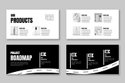 Black & White Business Presentation, a Presentation Template by ContestDesign (Thumbnail 4 of 6)