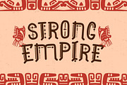 Aztec Line – Ancient Display Font, a Symbol Font by Attype (Thumbnail 4 of 8)