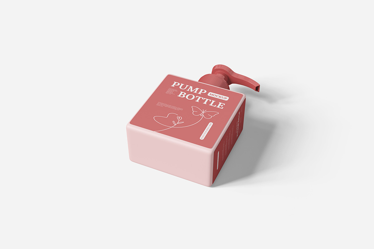 Pump Bottle Mockup, a Product Mockup by Indah (Photo 5 of 6)