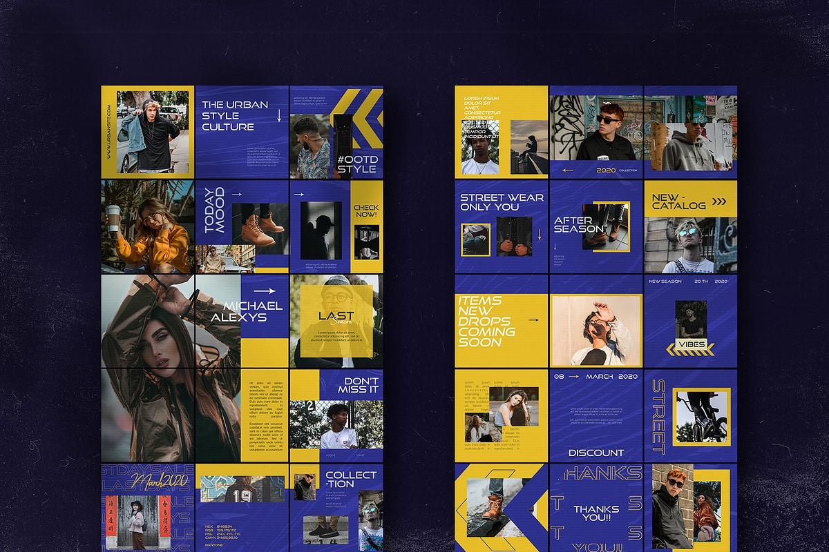 Bundle Streetwear Instagram Vol1, a Social Media Template by Azruca (Photo 22 of 22)