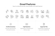 Money Animated Icon Collection, an Outline Icon by Prosymbols (Thumbnail 2 of 4)