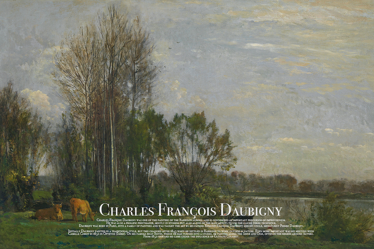 140+ Charles François Daubigny, a Seasonal Illustration by Digital Museum (Photo 8 of 8)