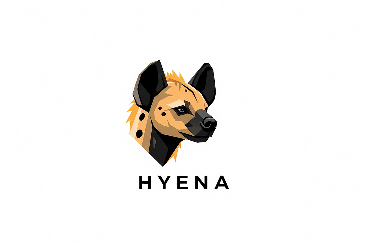 odern Geometric Hyena, a Branding & Logo Template by Logocreative (Photo 2 of 2)
