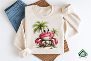 Whimsical Summer Crab Clipart, an Illustration by Craft Nest (Thumbnail 6 of 12)