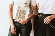 Modern Flora. 3 | Wall Art Creator, an Object Graphic by Leleka.Store (Thumbnail 14 of 19)