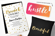 Stylish Brush with Bonus, a Handwritten Font by Nicky Laatz (Thumbnail 3 of 5)