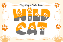 Wild Cat - Decorative Font Types