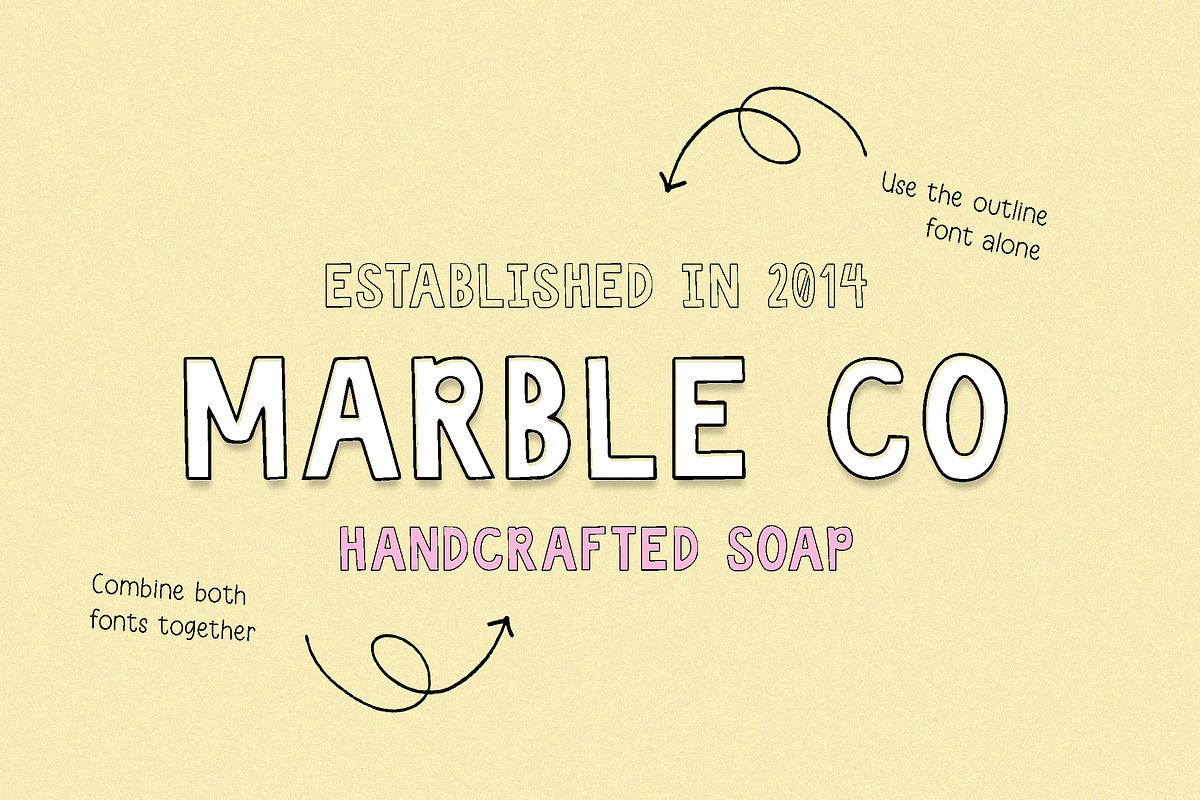 Monday Madness Font Duo, a Font by Salt & Pepper Designs (Photo 4 of 8)