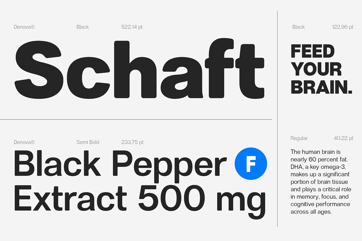Denova Rounded, a Sans Serif Font by Fargun Studio (Photo 12 of 15)