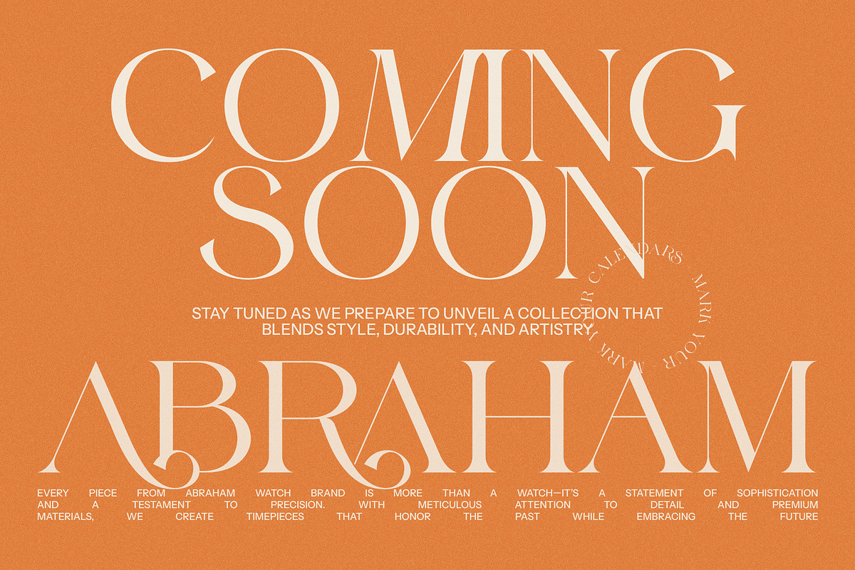Leina Savira Stylish Serif Font, a Serif Font by Perfectype (Photo 5 of 8)