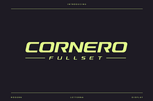 Cornero Fullset - Modern Sport Fonts