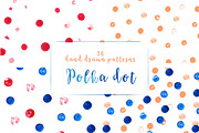 Polka dot. Hand drawn patterns, a Pattern Graphic by Abstract Vanilla (Thumbnail 3 of 4)