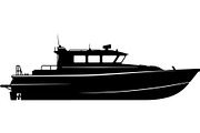Premium Ship Boat Silhouette Vector, an Animal Illustration by Designer_Momina (Thumbnail 3 of 21)