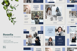 Rosella - Instagram Post Template
