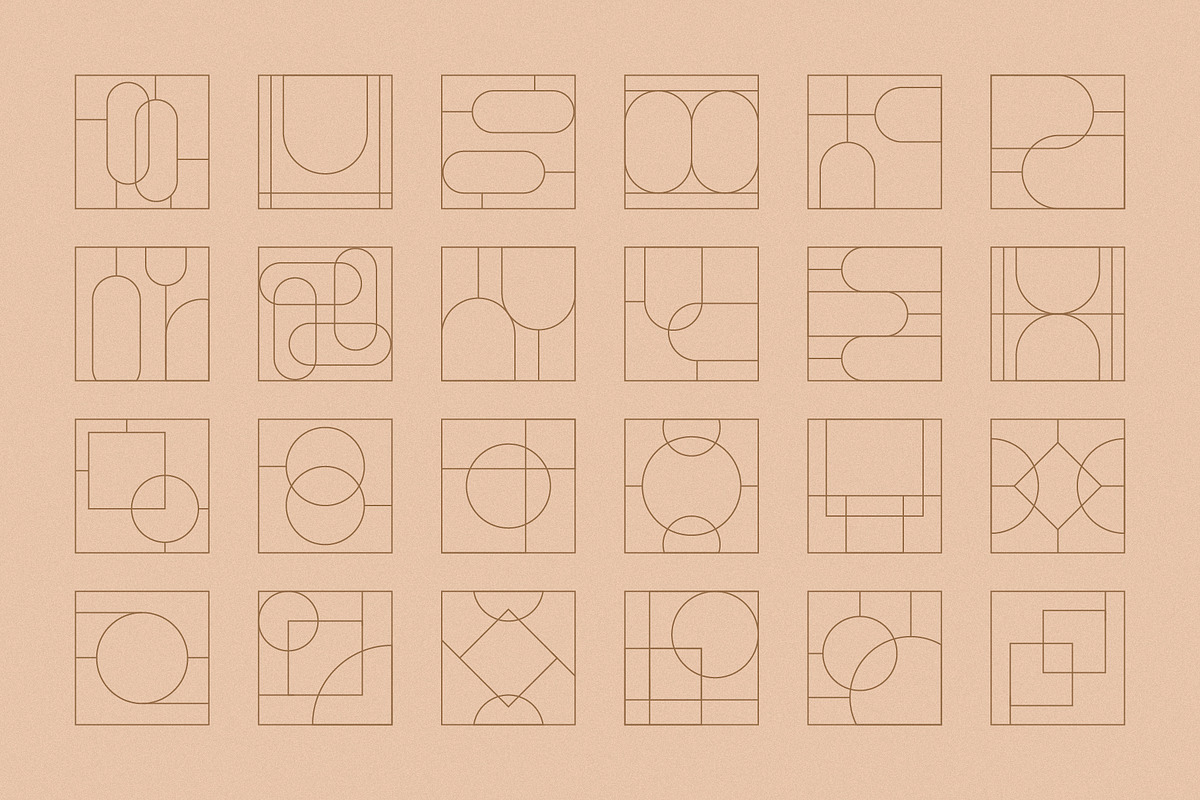 Abstract vector frames and elements, an Object Graphic by Valedi Art (Photo 4 of 16)