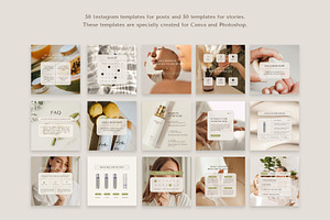 Beauty Instagram Templates III