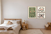 Minimalist nursery wall art, a Background Graphic by digital.incubator.yum (Thumbnail 4 of 6)