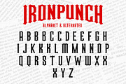 Ironpunch (Intro Sale), a Blackletter Font by PixelMoshpit (Thumbnail 3 of 6)