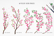 Sakura. Riot of Cherry blossom., a Decorative Illustration by AlexGreenArt (Thumbnail 5 of 7)