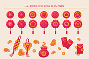 Lunar New Year Bundle, an Object Graphic by barsrsind (Thumbnail 5 of 7)