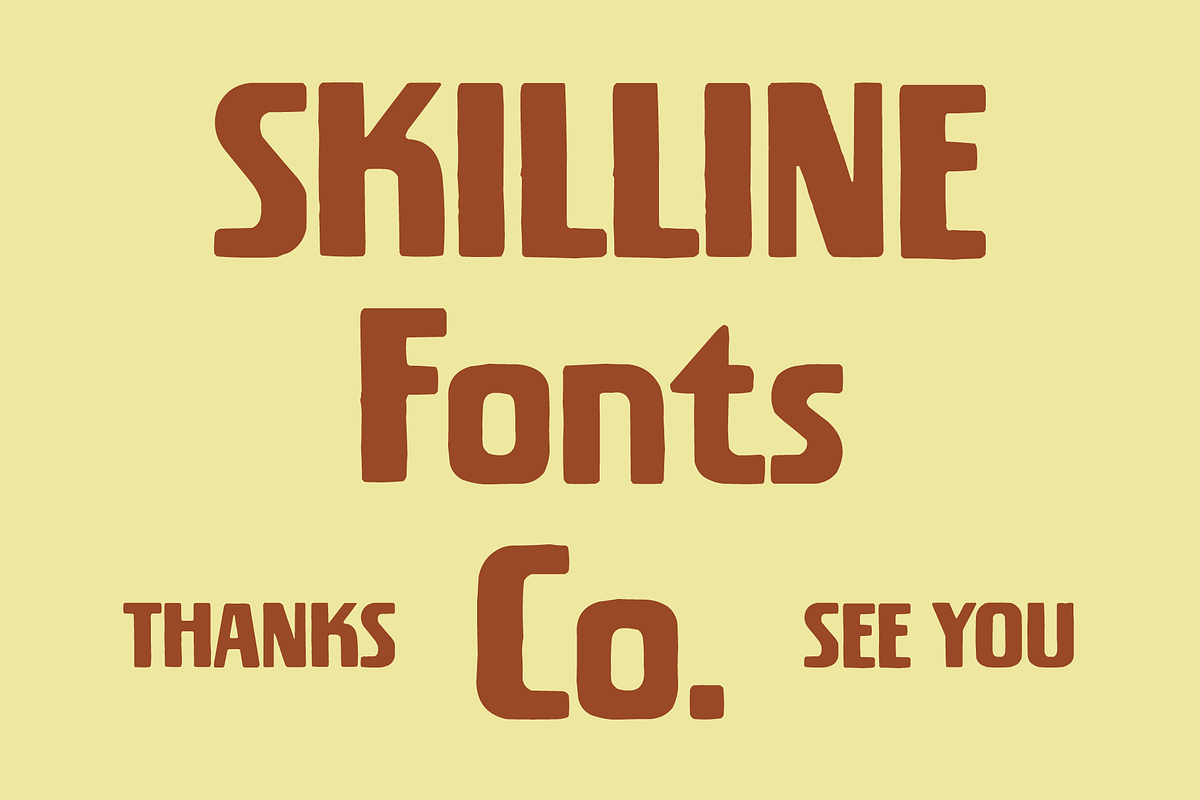 SFC Prestovia, a Handwritten Font by Skilline Supply Co. (Photo 5 of 5)