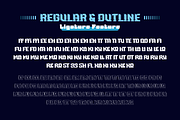 NAXMOS | Futuristic Font, a Font by twinstd (Thumbnail 11 of 12)