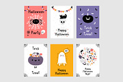 Happy Halloween. Clipart, patterns, a Seasonal Illustration by Helen Sko (Thumbnail 4 of 8)