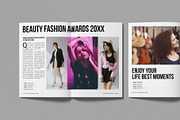 Fashion Magazine Template, a Magazine Template by Work-Envance (Thumbnail 5 of 7)