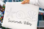Minimal Coastal Png, Summer Vibes, an Illustration by SinaCreation (Thumbnail 9 of 13)