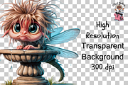 Funny Dragonfly PNG Bundle, a Graphic by Clipart Bloom (Thumbnail 11 of 14)