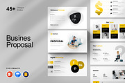 Business Proposal Presentation, a Presentation Template by GenerousArt (Thumbnail 1 of 8)