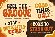Bonello – Retro Groovy Display Font, a Slab Serif Font by Wow Magic (Thumbnail 3 of 4)