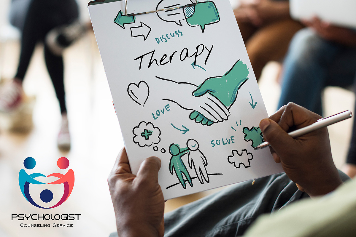 Colorful Psychology Logo Template preview 6