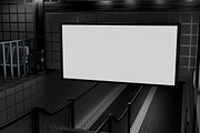 Subway Billboard Mockup, a Mockup by Mockupnine (Thumbnail 5 of 7)