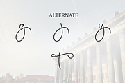History | Script Font, a Handwritten Font by Scratchones (Thumbnail 8 of 9)