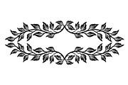 Floral Frame Ornament Vector Bundle, an Illustration by Designs_River (Thumbnail 25 of 51)