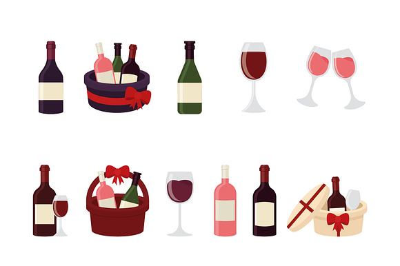 Wine & Gift Basket Set preview 2