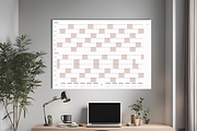 A0 Printable Wall Calendar 2025/2026, a Stationery Template by 3PointsCreative (Thumbnail 7 of 8)