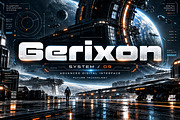 Gerixon, a Sans Serif Font by Wow Magic (Thumbnail 3 of 5)