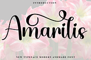 Amarilis, a Handwritten Font by FreshTypeINK (Thumbnail 1 of 8)