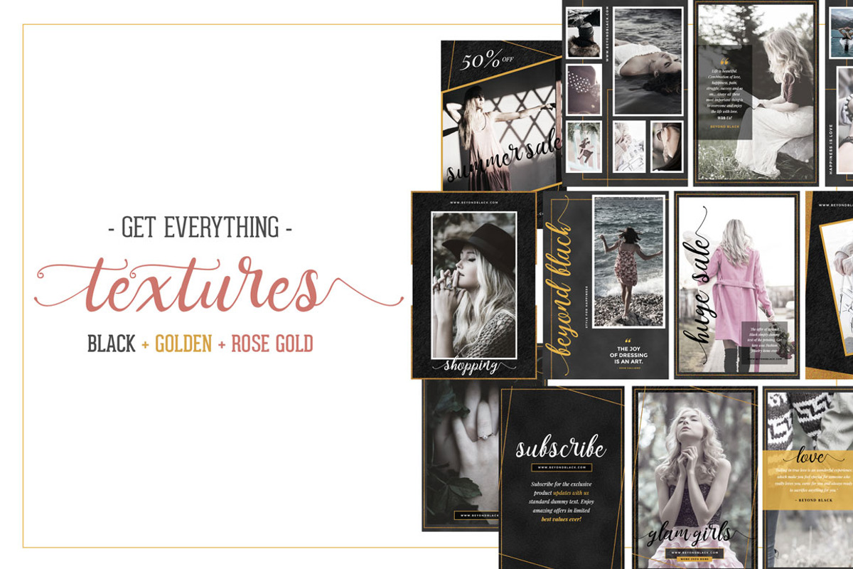 SAVE $100 Social Media Budget Pack, a Social Media Template by Typography Prime (Photo 9 of 24)