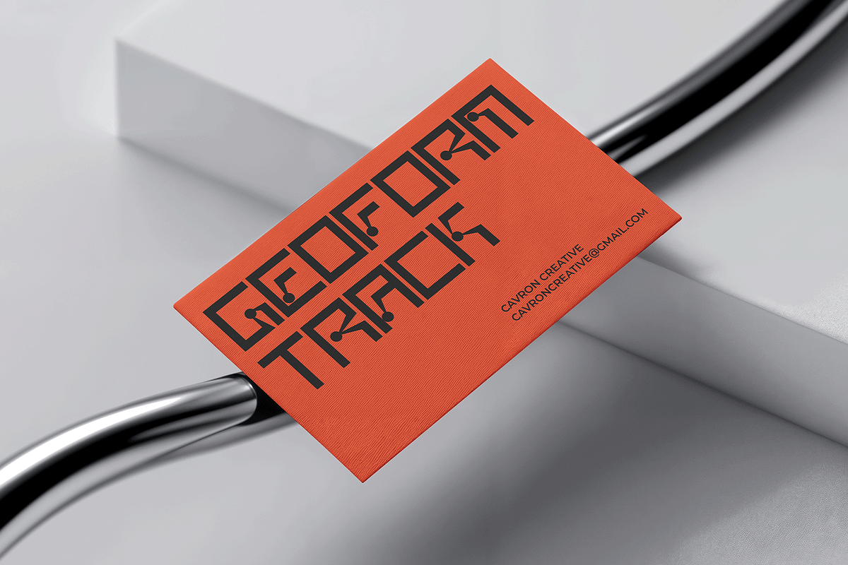 Agora – Modern Geometric Font, a Sans Serif Font by overlaytemplates (Photo 2 of 5)