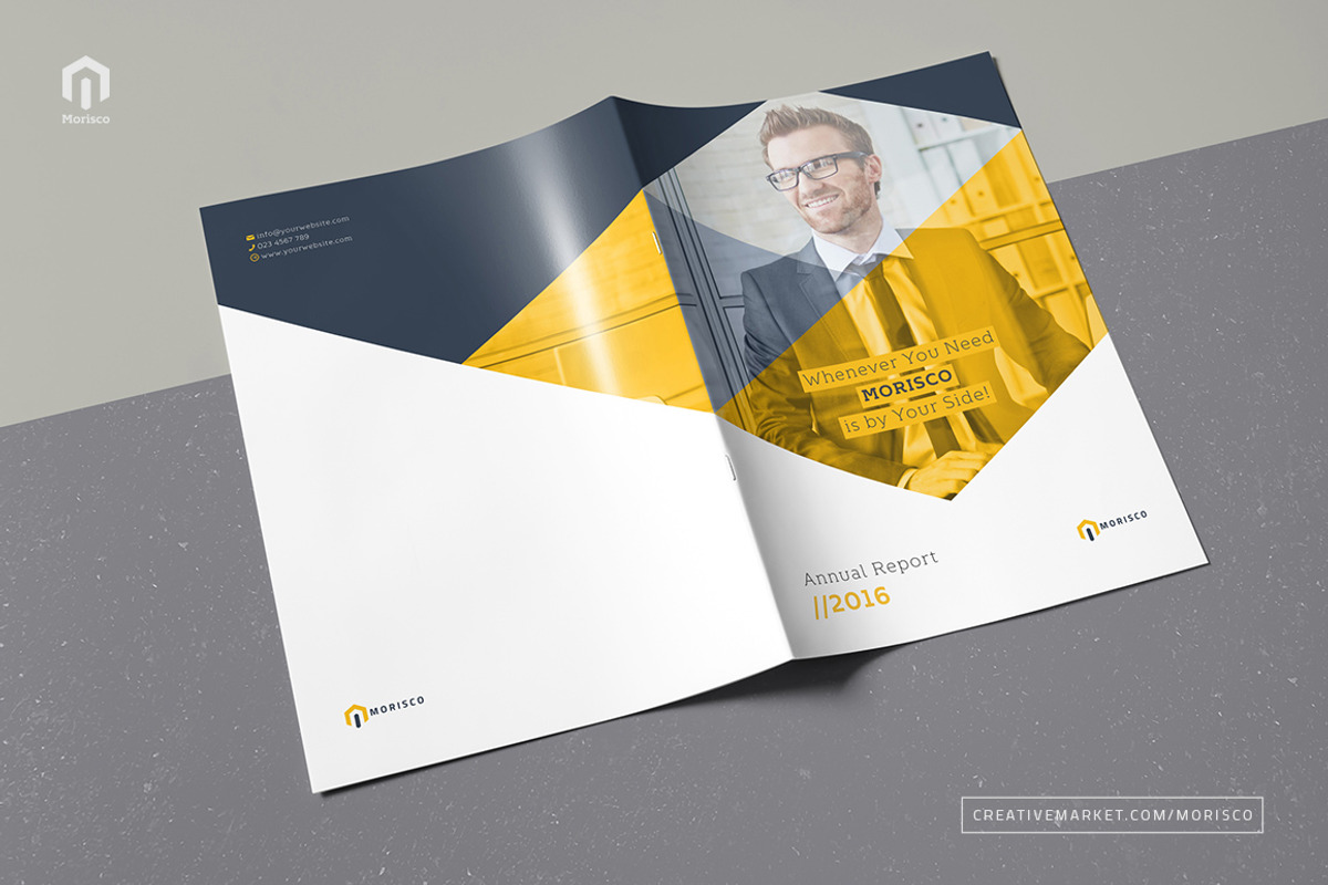 Annual Report 2016, a Brochure Template by Morisco (Photo 14 of 14)
