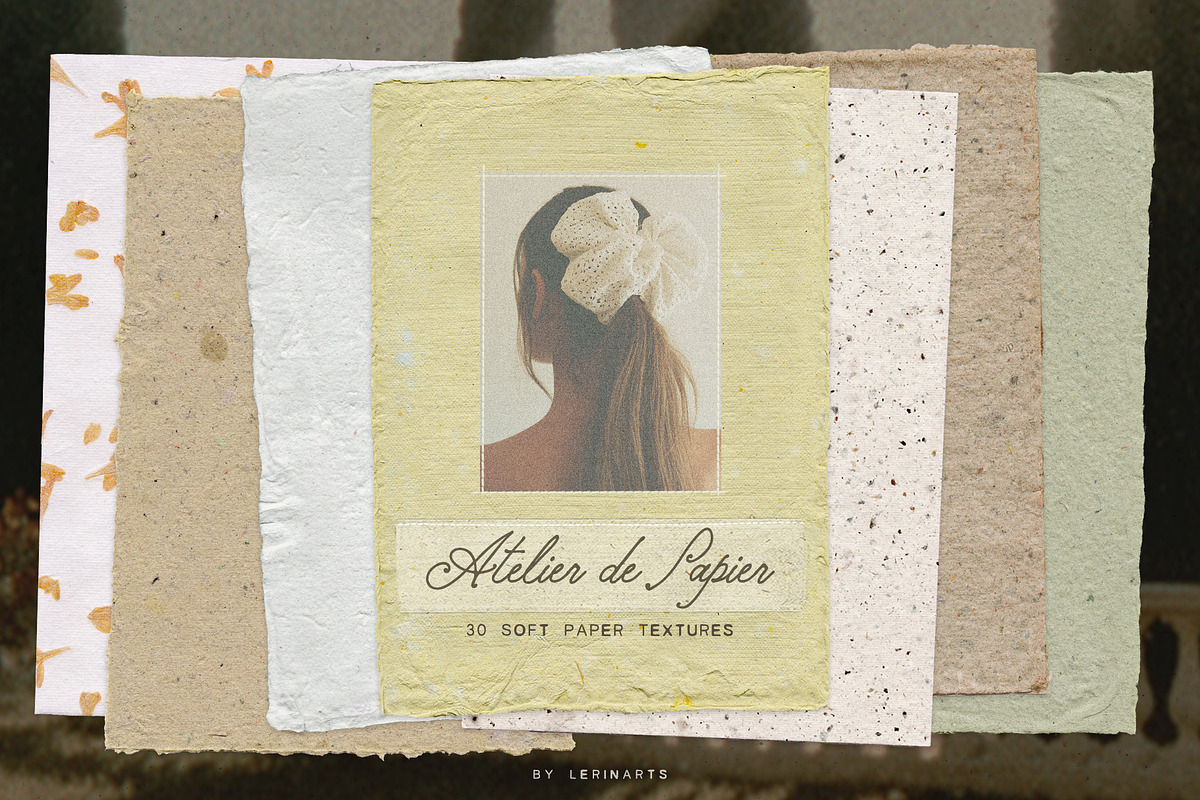 Atelier de Papier - Paper Textures, a Texture Graphic by lerinartstudio (Photo 1 of 9)