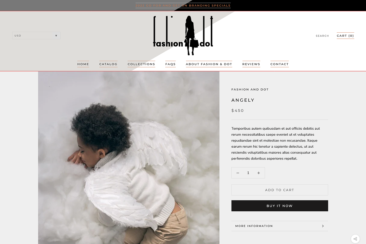 Fashion&Dot - Shopify Theme, a Templates & Theme by inSTUDIO43 (Photo 5 of 12)