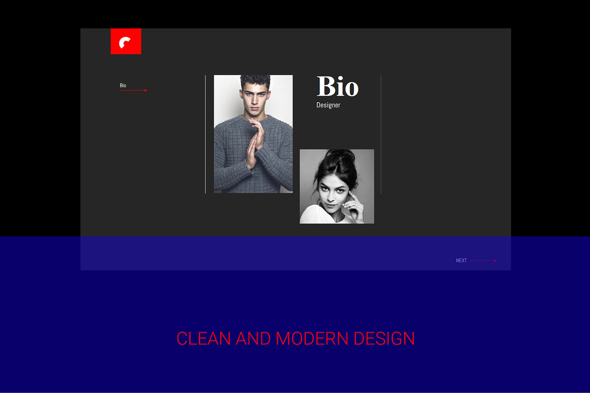 Red stone PowerPoint Template, a Presentation Template by ORCOLOR (Photo 3 of 6)