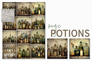 Magic Potions Paintings