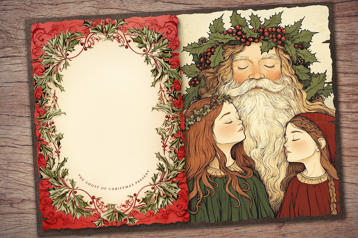 A Christmas Carol Scrapbook Kit, a Seasonal Illustration by Secret Helper (Photo 5 of 8)