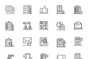 Customer Feedback Icon Set, a Person Illustration by Brickclay (Thumbnail 7 of 7)