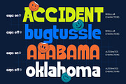 Shake Mouth Typeface, a Sans Serif Font by alit design (Thumbnail 6 of 15)